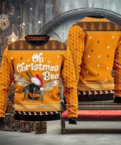 Oh Bee Ugly Christmas Sweater 3D Gift For Men And Women