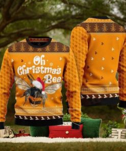 Oh Bee Ugly Christmas Sweater 3D Gift For Men And Women