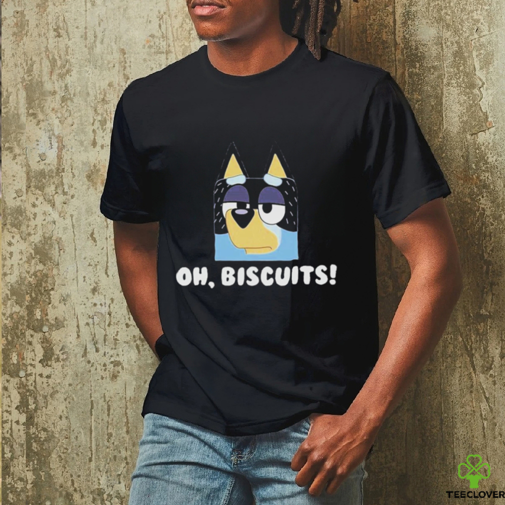 Oh Biscuits Bluey T-Shirt, Bluey Dad Shirt, Bluey Bandit, Gift For