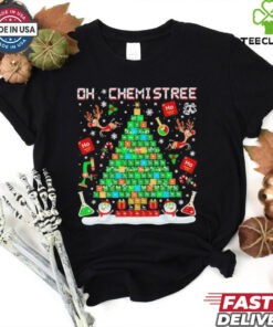 Oh Chemistree ho ho ho Christmas tree shirt