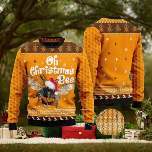 Oh Christmas Bee Ugly Christmas Sweater Funny Gift For Men And Women Family Holidays