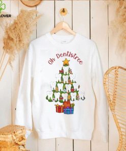 Oh Dentistree Tooth Tree Christmas Light 2022 shirt