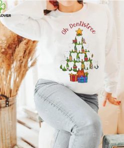 Oh Dentistree Tooth Tree Christmas Light 2022 hoodie, sweater, longsleeve, shirt v-neck, t-shirt