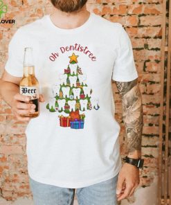 Oh Dentistree Tooth Tree Christmas Light 2022 hoodie, sweater, longsleeve, shirt v-neck, t-shirt