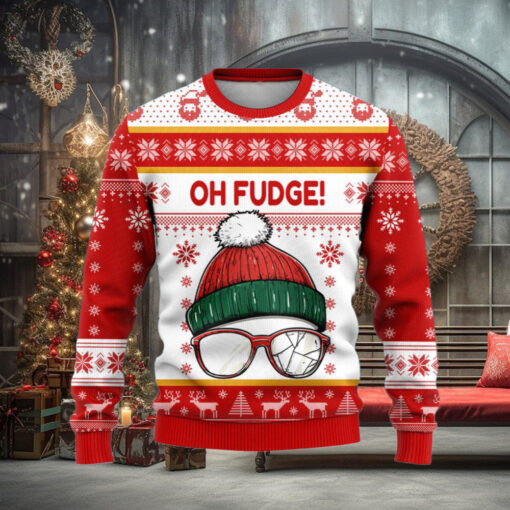 Oh Fudge Ugly Christmas Sweater