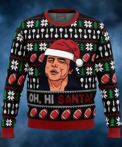 Oh, Hi Santa The Room Ugly Christmas Sweater