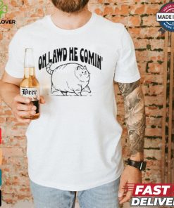 Oh Lawd He Comin Cat T shirt