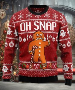 Oh Snap Ugly Christmas Sweater Thankgiving Gift Men Women