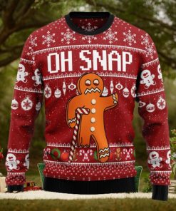 Oh Snap Ugly Christmas Sweater Thankgiving Gift Men Women