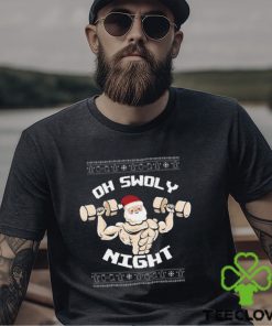 Oh Swoly Night Ugly Christmas Gym Shirt