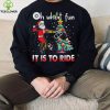 Oh What Fun It Is To Ride Christmas ATV Bike 4 Wheelers Quad Racing Christmas Tree Shirt