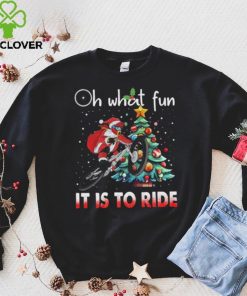 Oh What Fun It Is To Ride Christmas BMX Bike Christmas Tree Shirt