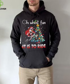 Oh What Fun It Is To Ride Christmas BMX Bike Christmas Tree Shirt