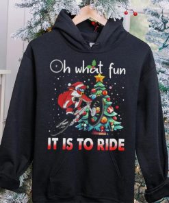 Oh What Fun It Is To Ride Christmas BMX Bike Christmas Tree Shirt