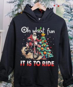 Oh What Fun It Is To Ride Christmas Dirt Bike Motocross Christmas Tree Shirt