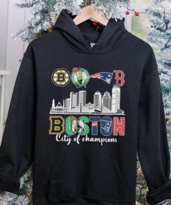 Boston Bruins Boston Celtics New England Patriot Boston Red Sox City Of Champions hoodie, sweater, longsleeve, shirt v-neck, t-shirt