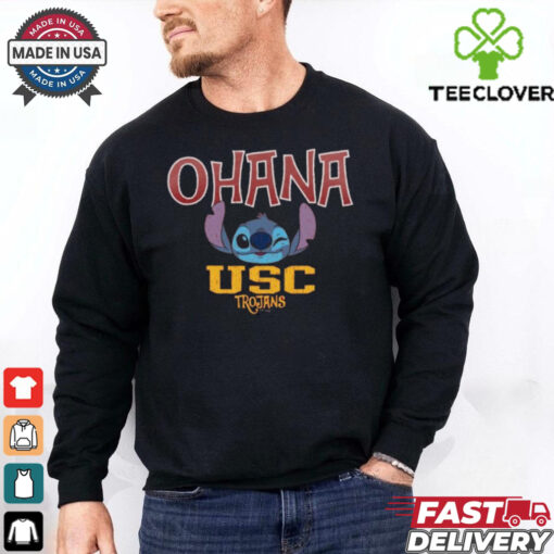 Ohana Stitch X USC Trojans T Shirt
