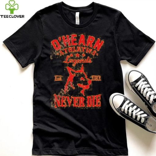 O’hearn Athletics Legends Never Die Long Sleeve T Shirt Mikeohearnlifestyle Store shirt