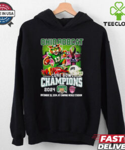 Ohio Bobcat Cure Bowl Champions 2024 at Camping World Stadium shirt