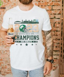 Ohio Bobcats 2023 Myrtle Beach Bowl Champions Helmet hoodie, sweater, longsleeve, shirt v-neck, t-shirt