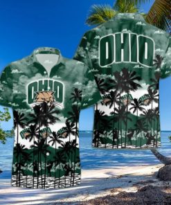 Ohio Bobcats Palms Tree Hawaiian Shirt