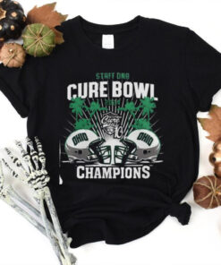 Ohio Bobcats Staff DNA Cure Bowl 2024 Champions Hoodie T Shirt