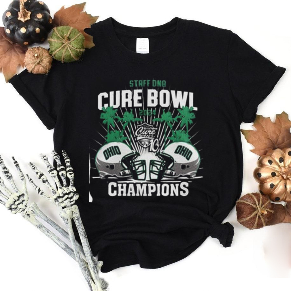 Ohio Bobcats Staff DNA Cure Bowl 2024 Champions Hoodie T Shirt Ohio Bobcats Staff DNA Cure Bowl 2024 Champions Hoodie T Shirt