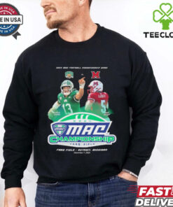 Ohio Bobcats vs Miami RedHawks 2024 MAC Football Championship Game Ford Field Hoodie T Shirt