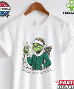 Ohio Bobcats x Santa Grinch Is This Jolly Enough Merry Christmas Shirt