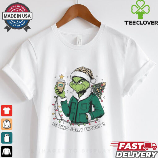 Ohio Bobcats x Santa Grinch Is This Jolly Enough Merry Christmas Shirt