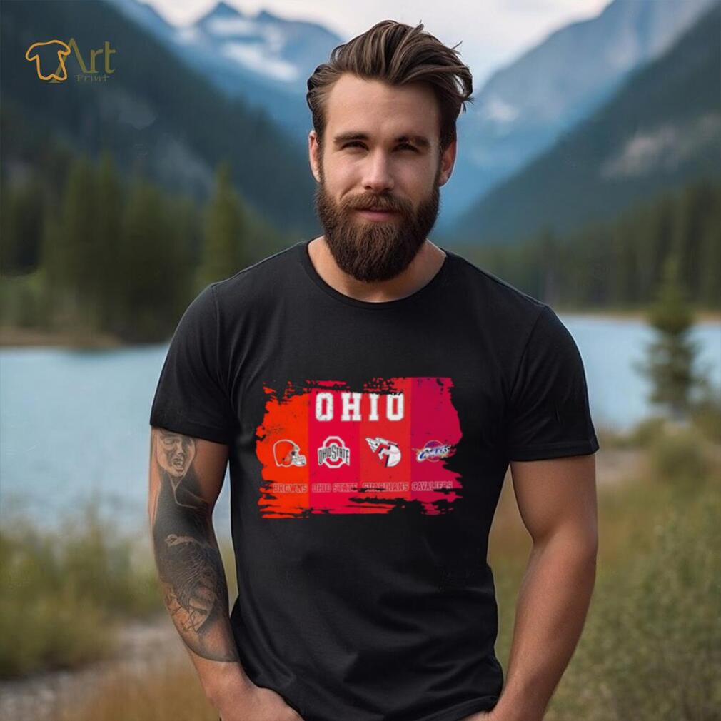 Ohio Browns Ohio State Guardians Cavaliers shirt Ohio Browns Ohio State Guardians Cavaliers shirt