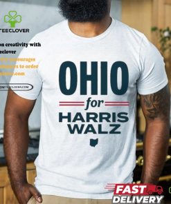 Ohio Democrats Ohio For Harris Walz T shirt 3 Ohio Democrats Ohio For Harris Walz T shirt