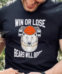 Ohio Northern Football win or lose Bears will Booze shirt 2 Ohio Northern Football win or lose Bears will Booze shirt
