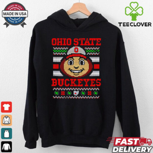 Ohio State Brutus ugly Christmas 2024 shirt