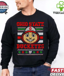 Ohio State Brutus ugly Christmas 2024 shirt