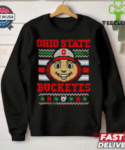 Ohio State Brutus ugly Christmas 2024 shirt