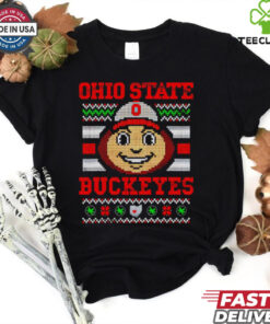 Ohio State Brutus ugly Christmas 2024 shirt