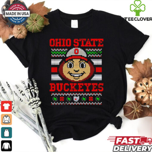 Ohio State Brutus ugly Christmas 2024 shirt