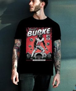 Ohio State Buckeyes 10 Denzel Burke Nil Comic T Shirt