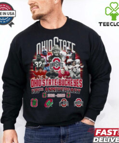 Ohio State Buckeyes 135th Anniversary 1890 2025 Rose Bowl Champions  Fan Favorite T Shirt