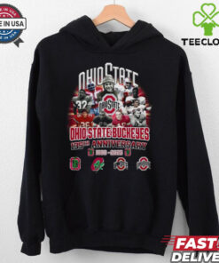 Ohio State Buckeyes 135th Anniversary 1890 2025 Rose Bowl Champions  Fan Favorite T Shirt