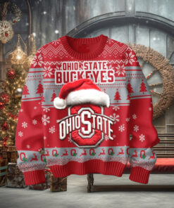 Ohio State Buckeyes 2024 Ugly Christmas Sweater