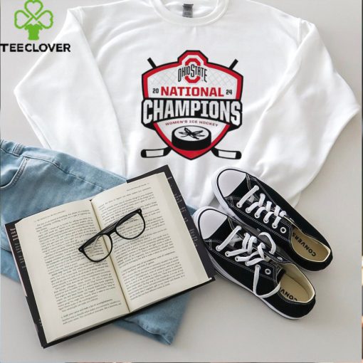 Ohio State Buckeyes 2024 national champions women’s ice hockey shirt