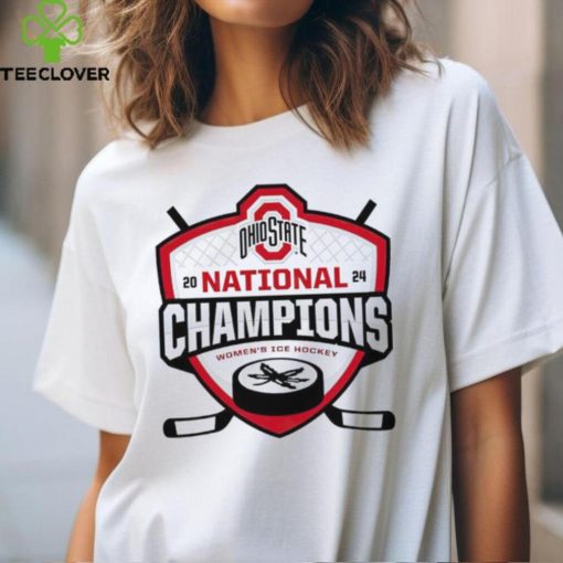 Ohio State Buckeyes 2024 national champions women’s ice hockey shirt