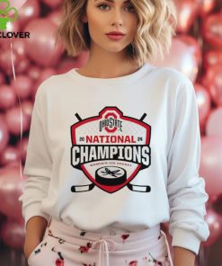 Ohio State Buckeyes 2024 national champions women’s ice hockey shirt