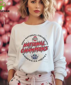Ohio State Buckeyes 2024 national collegiate national champions women’s hockey shirt