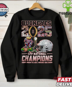Ohio State Buckeyes 2025 CFP National Champions T Shirt