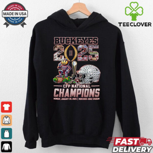 Ohio State Buckeyes 2025 CFP National Champions T Shirt