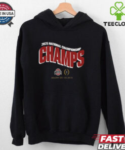 Ohio State Buckeyes 2025 College Football National Champions Classic Logo Locker Room Classic T Shirt