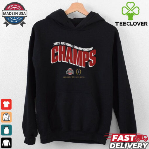 Ohio State Buckeyes 2025 College Football National Champions Classic Logo Locker Room Classic T Shirt